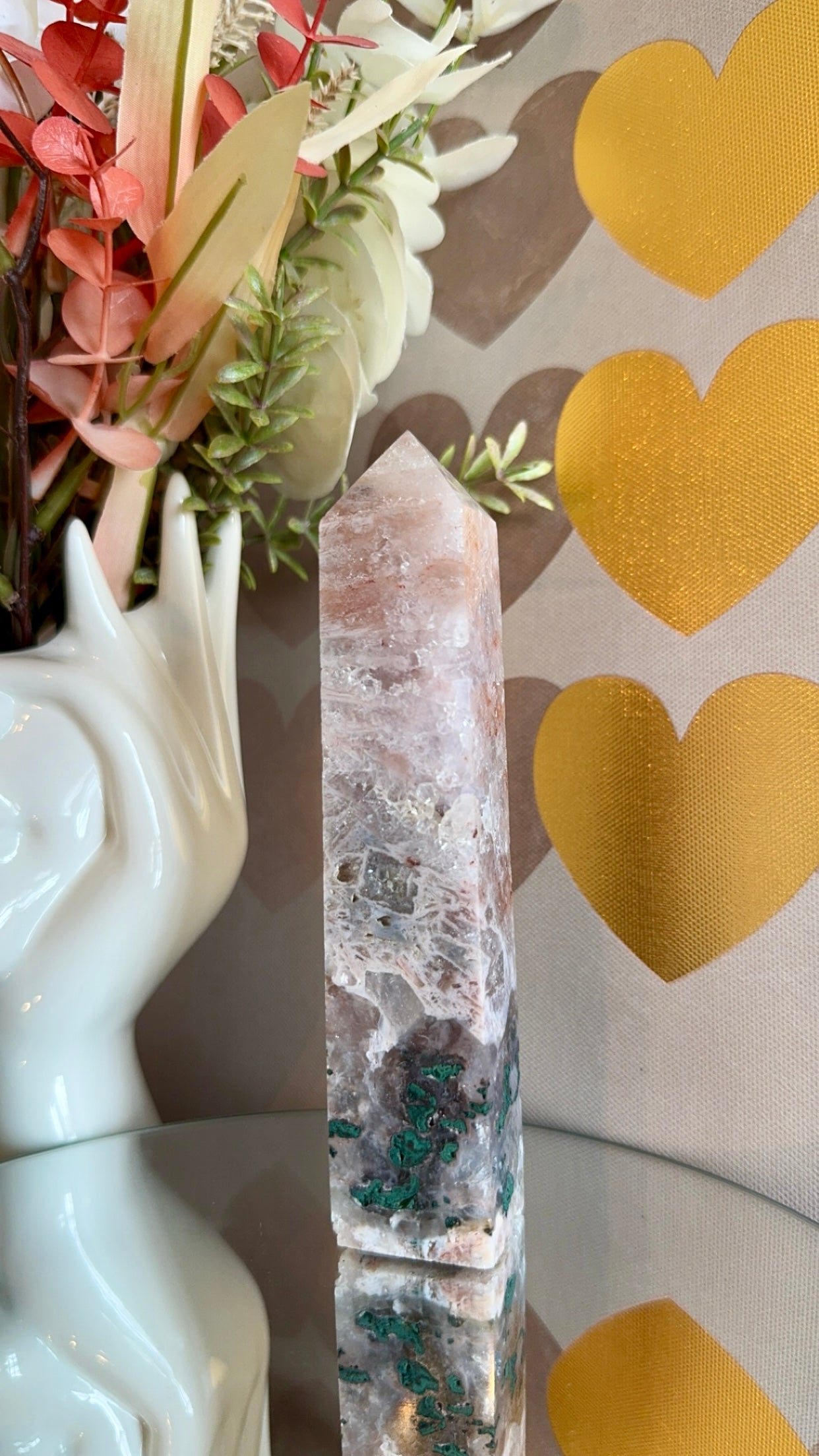 Pink Amethyst Turm
